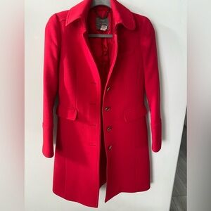 JCrew double cloth coat